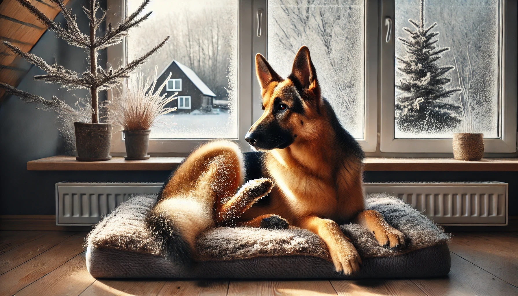 why-does-my-5-year-old-german-shepherd-develop-dandruff-in-winter